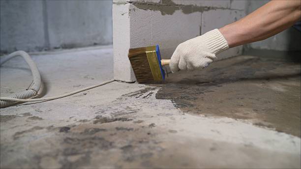 SJ Waterproofing Pros Basement Waterproofing coverage map for Eminence, KY and surrounding area